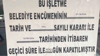 Tarihi geçmiş ürün satan zincir market şubesi mühürlendi