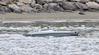 Trabzon'da bulunan insansz deniz arac etkisiz hale getirildi