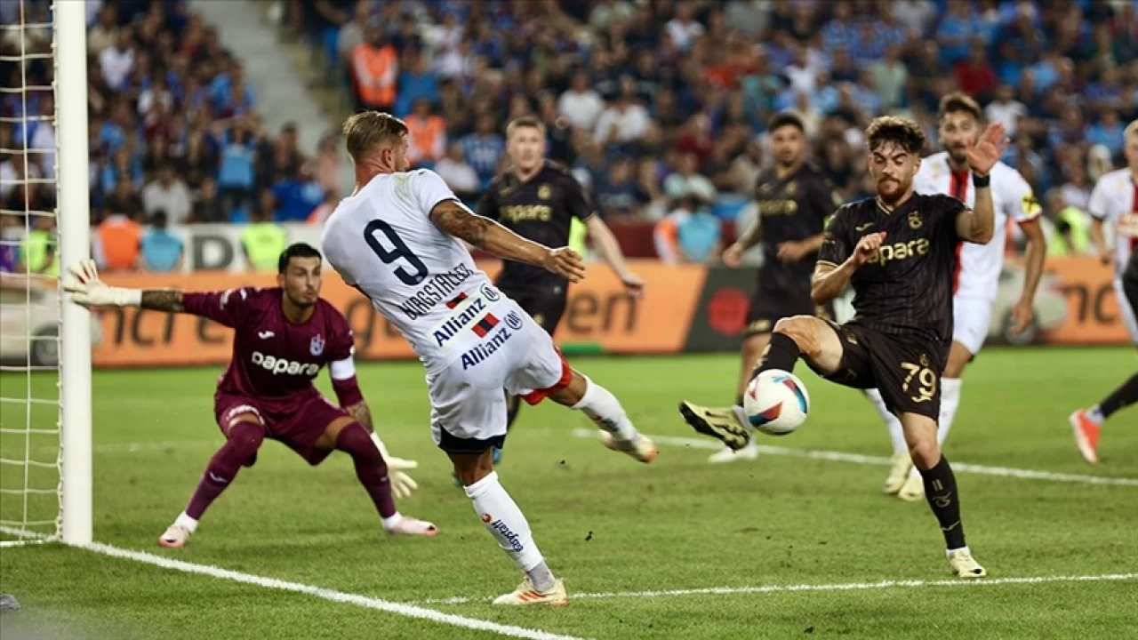 Trabzonspor ilk ma�� kaybetti 