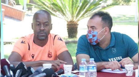 Trabzonspor teknik direktörü bir rüyasını yaşadığını belirtti
