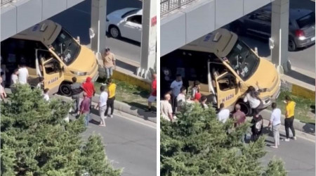 Trafikte aklalmaz olay 