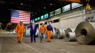 Trump, elik ve alminyum ithalat vergisini 2 katna karyor