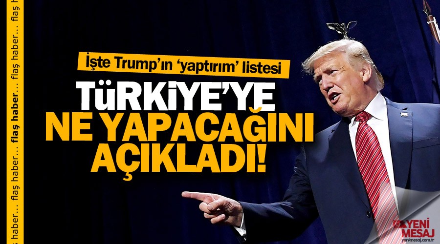 Trump yine tehdit etti