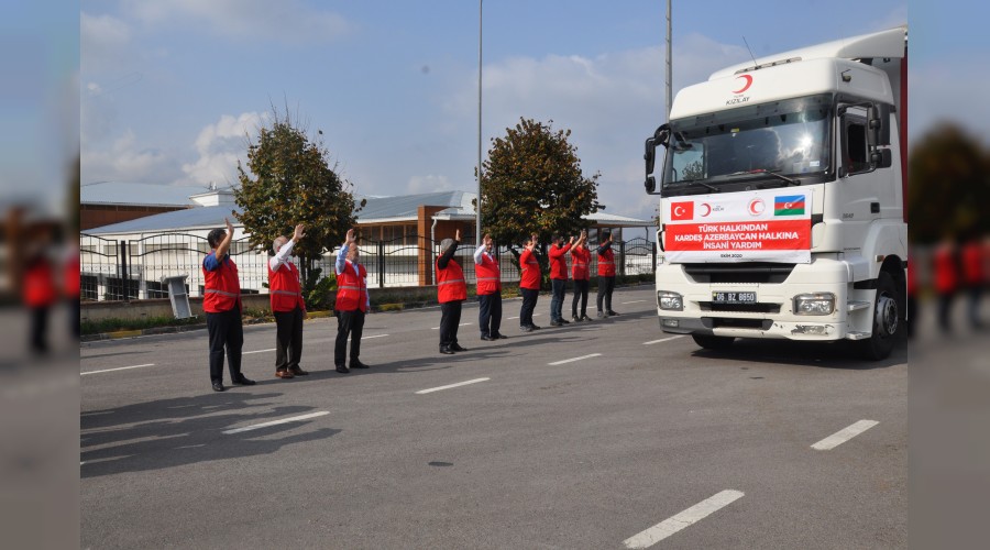 Türk Kızılayı'ndan Azerbaycan'a yardım eli