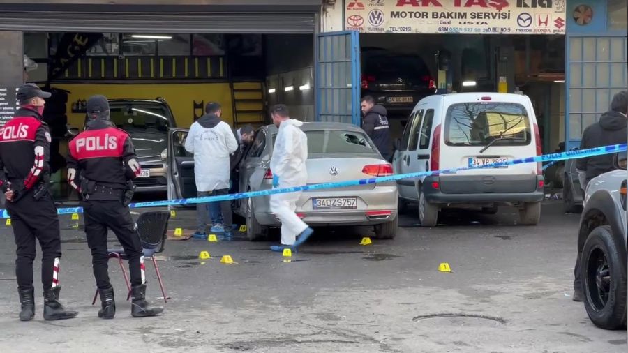 Ümraniye'de oto sanayide silahlı dehşet