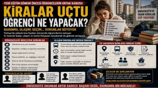 �niversiteliyi �imdi de bar�nma korkusu bekliyor!