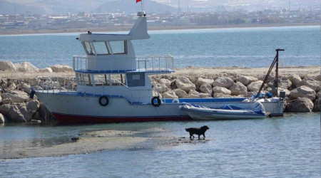 Van Gölü seviye kaybediyor: Sahildeki kum adalarının sayısı arttı