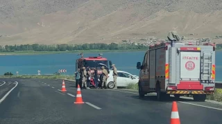 Van'da trafik kazas: 2 yaral