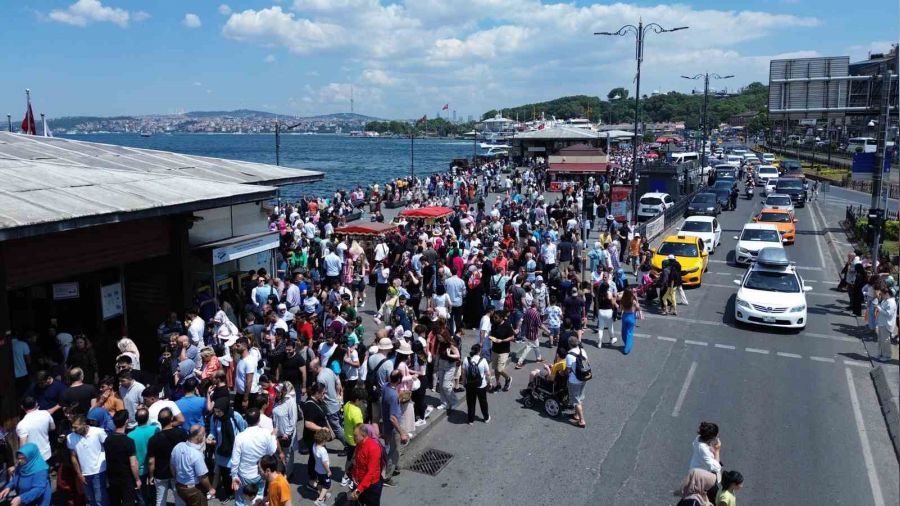 Vatandaş bayramın 3. gününde gezmeye çıktı