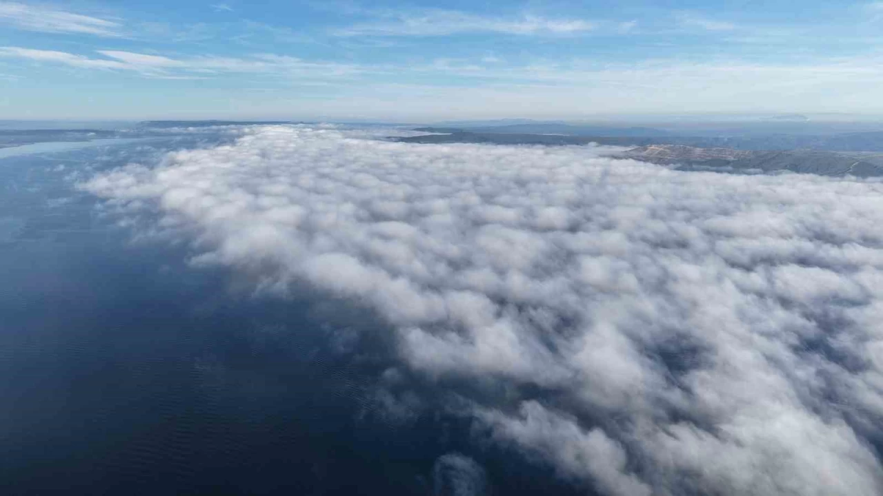 Youn sisle kaplanan anakkale Boaz dronla grntlendi