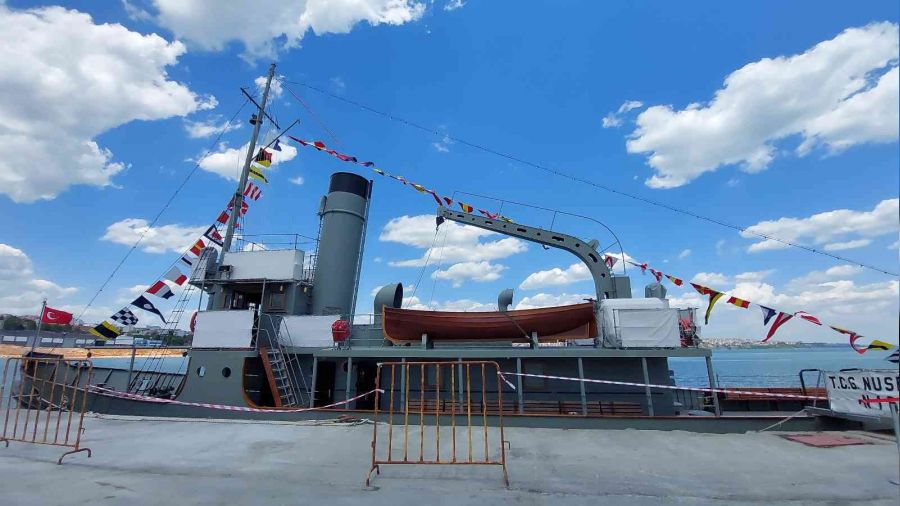 'Yzen mze' mayn gemisi Tekirda'da