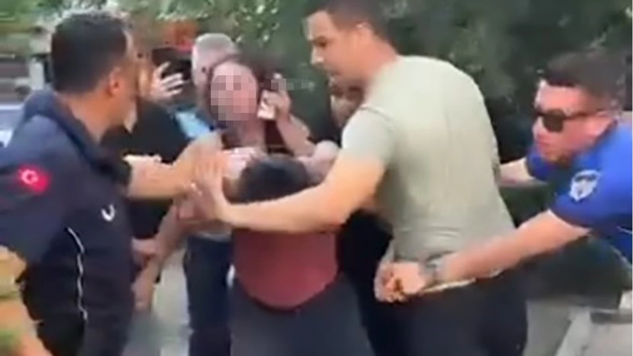 Zab�tadan seyyar sat�c�ya dayak tepki �ekti