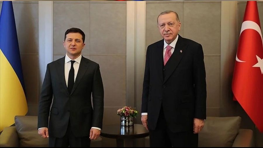 Zelenskiy sanbul'da Erdoan ile grecek