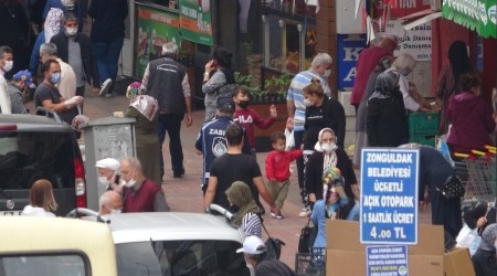 Zonguldak'ta korkutan manzaralar