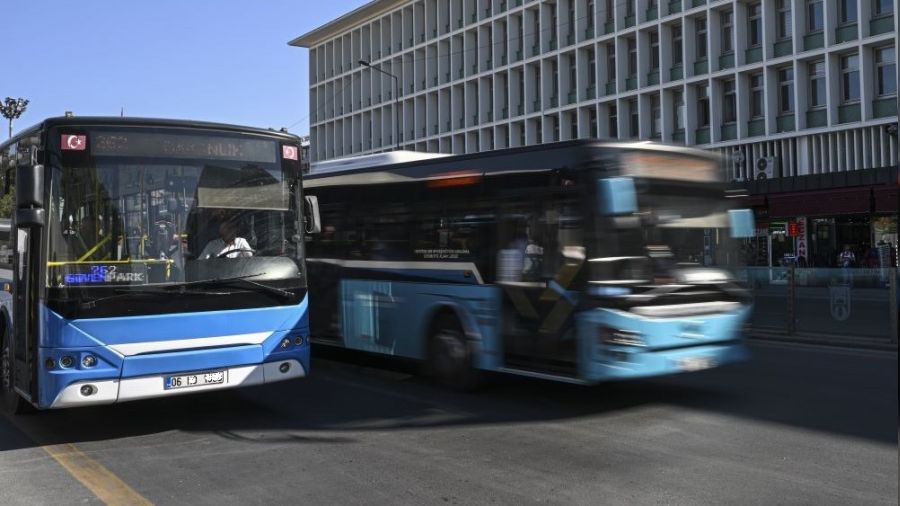 9 otob�s trafikten men edildi