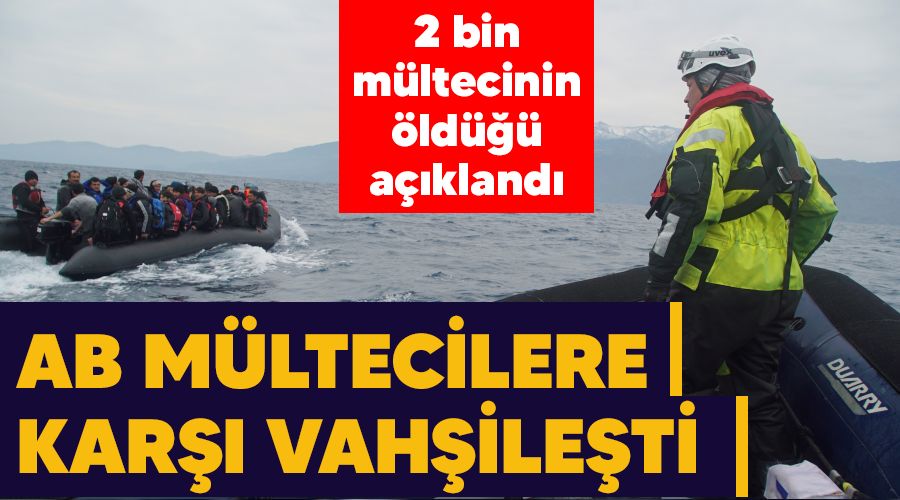AB mültecilere karşı vahşileşti