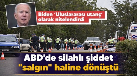 ABD'de silahlı şiddet "salgın" haline dönüştü