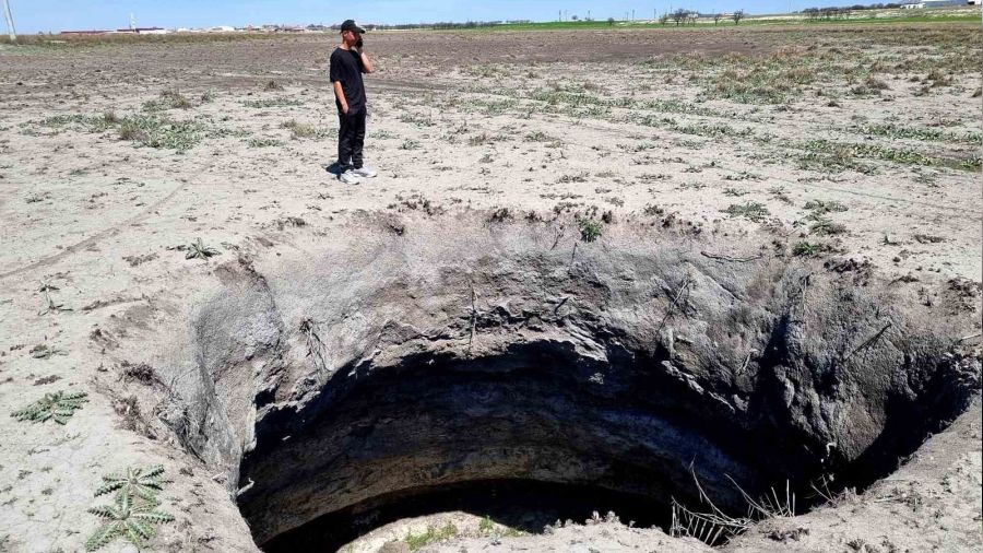 Aksaray'da mantar arayan gen�ler obruk buldu