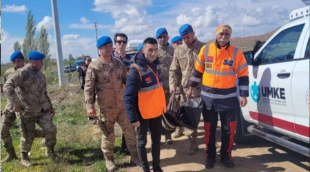 Aksaray'da sulama kanalna den ocuun cansz bedenine ulald