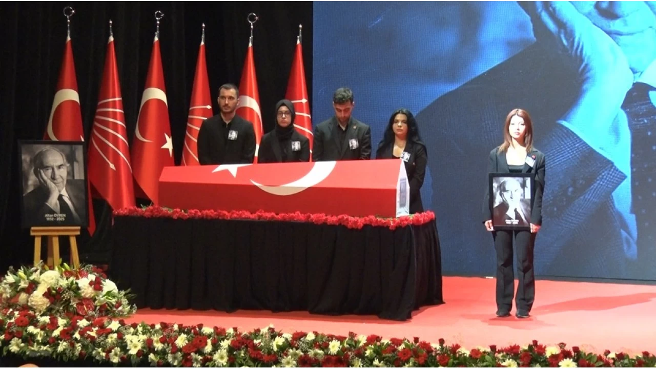Altan Öymen için cenaze töreni düzenlendi