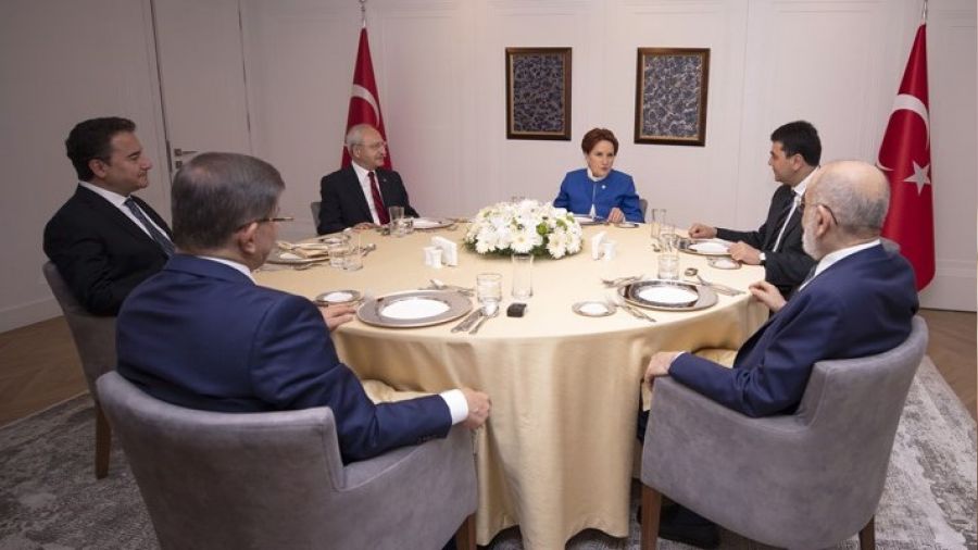 Altl masa altnc kez toplanyor