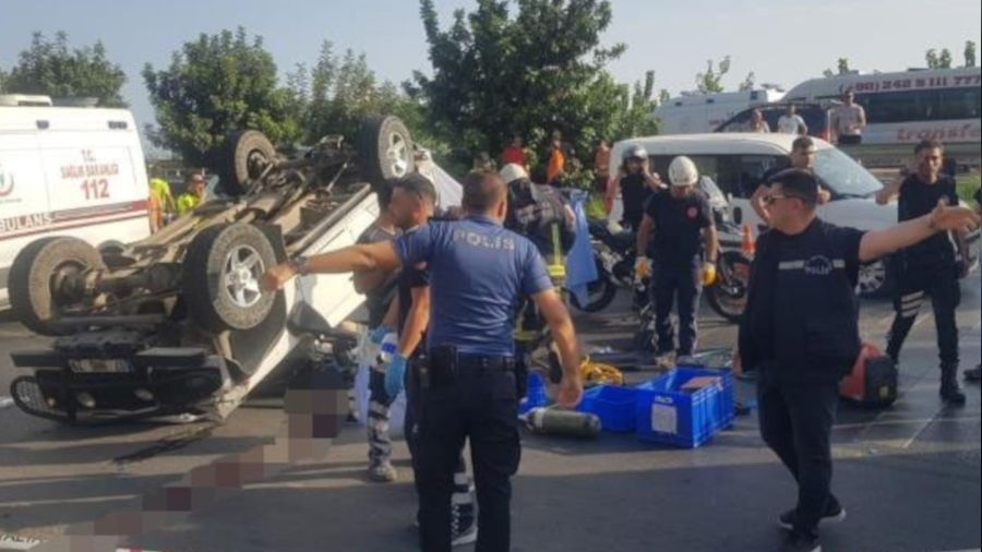 Antalya'da safari facias�: 1 �l�, 9 yaral�