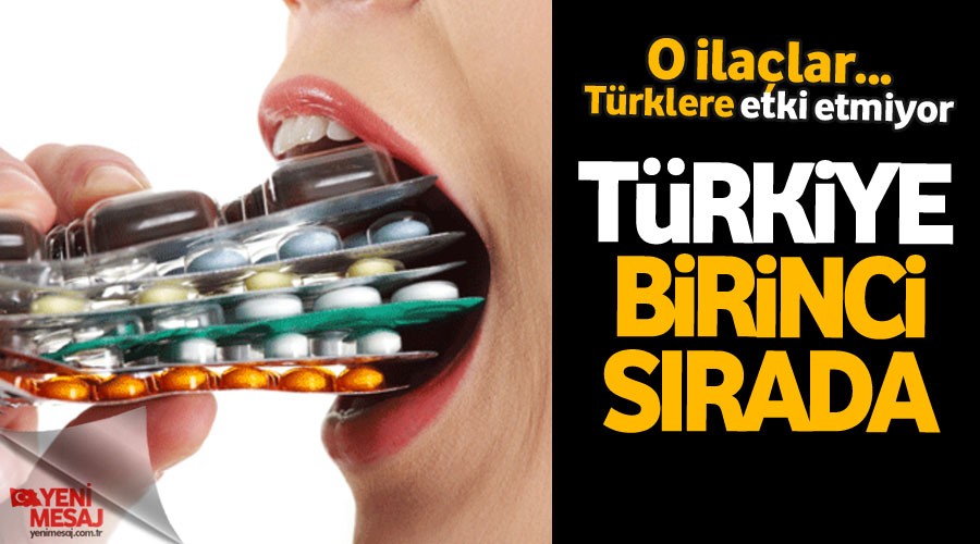 Antibiyotik direncinde Türkiye birinci sırada