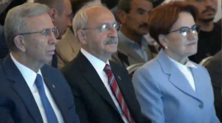 Aynı programda buluştular