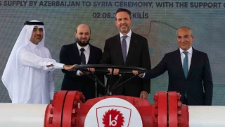 Azerbaycan gaznn Trkiye zerinden Suriye'ye ihracat balad