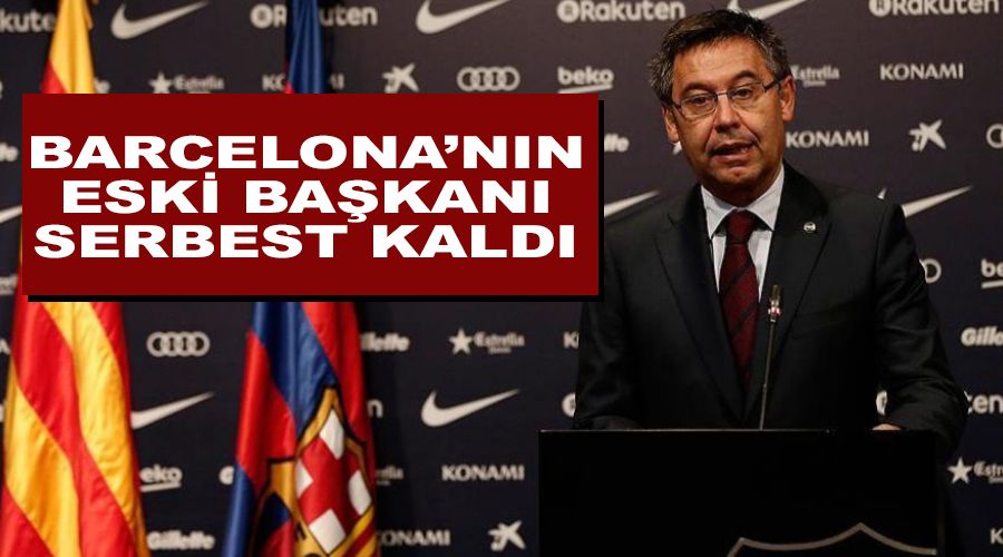 Barcelona'nın eski başkanı serbest bırakıldı