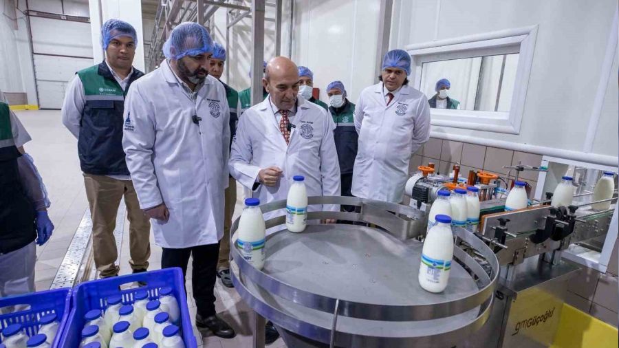Bayındır Süt İşleme Fabrikasında test üretimi başladı