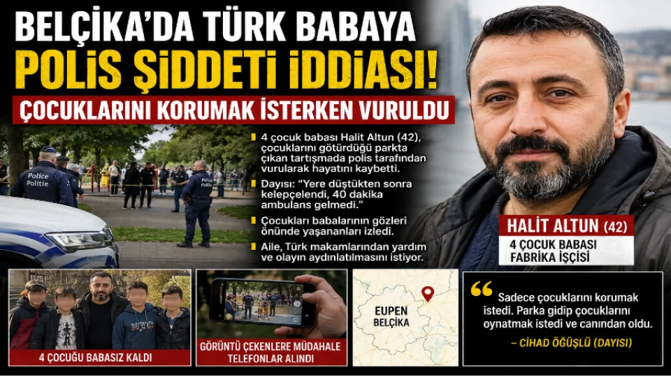 Bel�ika�da T�rk babaya polis kur�unu!