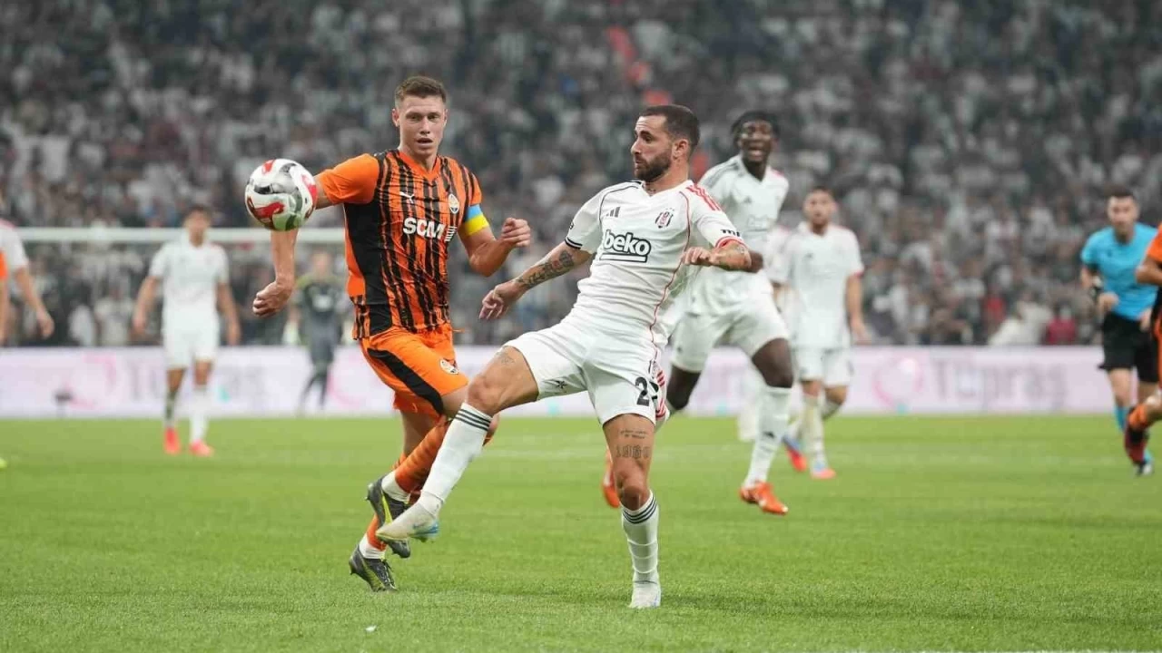 Beşiktaş 4 -2'nin rövanşında Shakhtar Donetsk karşısında tur peşinde