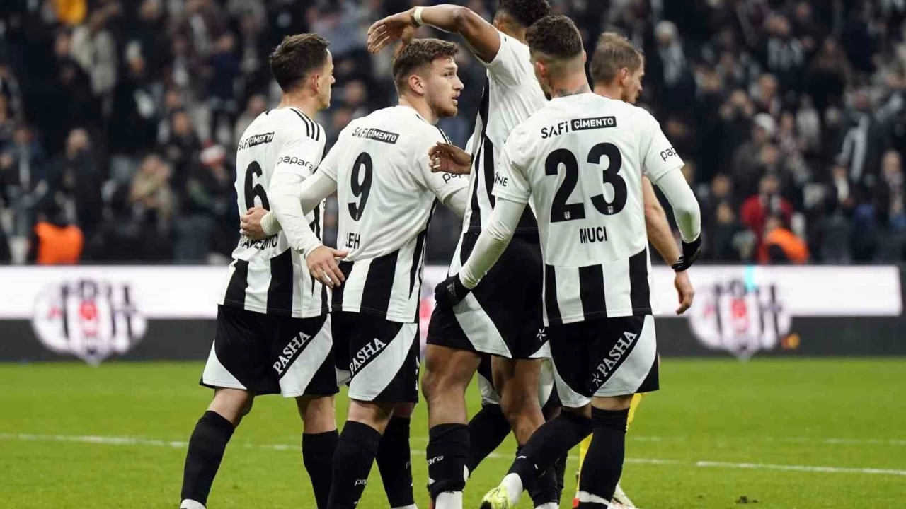 Beşiktaş bu sezon ilk kez 4 maç üst üste kazandı