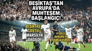 Be�ikta� co�tu, Marsilya da��ld�!