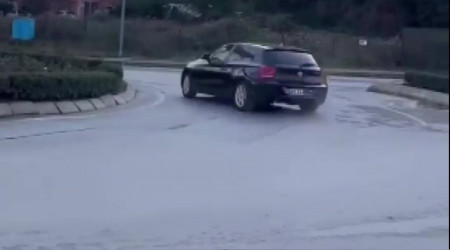 Beykoz'da drift yapan sürücüye 22 bin 13 TL ceza