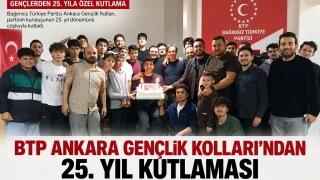BTP Ankara Gen�lik Kollar��ndan 25. y�l kutlamas�