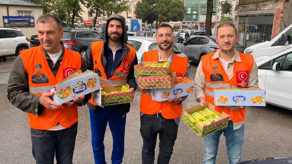 BTP Kartal Teşkilatı'ndan LGS öğrencilerine moral desteği