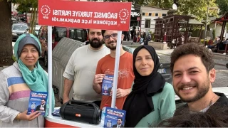 BTP Ke�i�ren �l�e Ba�kanl����ndan stant �al��mas�: Vatanda��n ilgisi dikkat �ekti