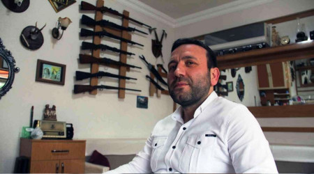 Bu berberde Kurtuluş Savaşı'nda kullanılan silahlar var