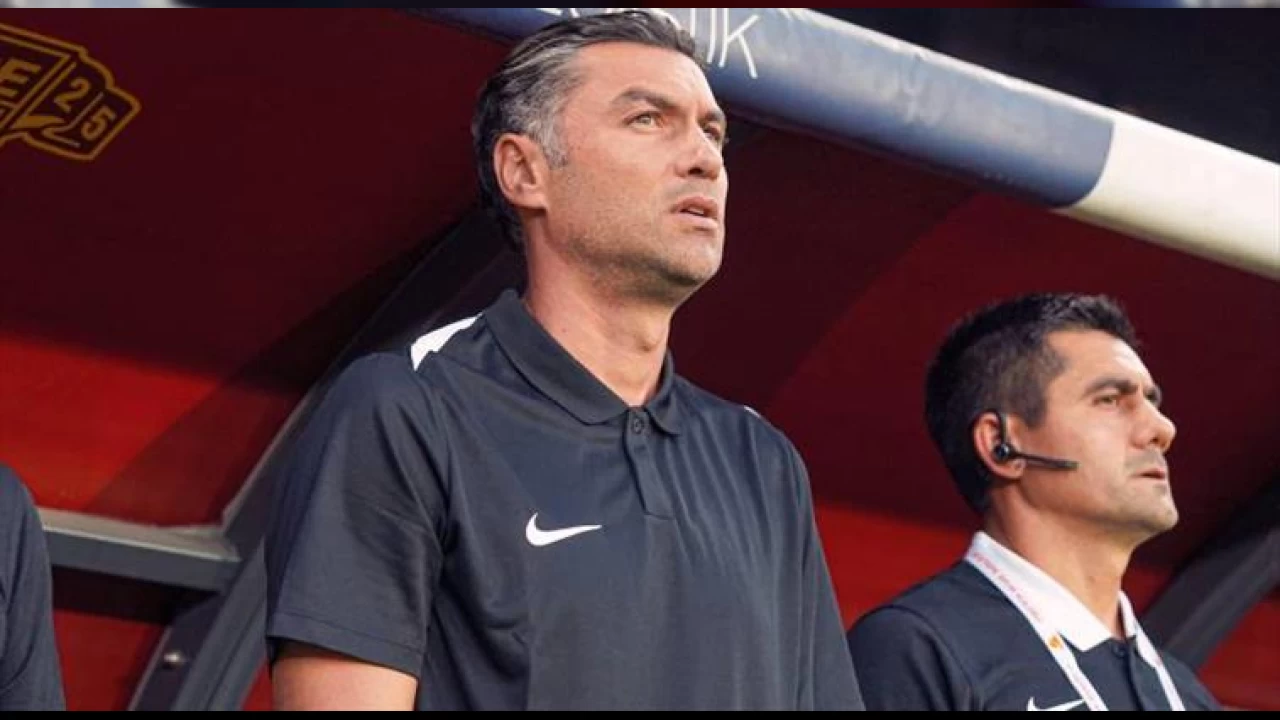 Burak Yılmaz görevinin başında