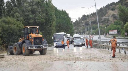 Burdur'da fırtına etkili oldu