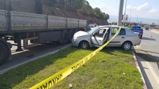 an'da trafik kazas: 1 l 1 yaral