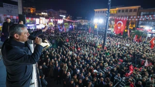 CHP Genel Başkanı Özel, Çatalca'daki mitingde konuştu