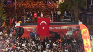 CHP Genel Bakan zel, partisinin Sancaktepe mitinginde konutu