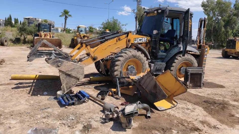 Cizre'de tamir at�lyesinde i� kazas�: 1 �l�, 1 yaral�