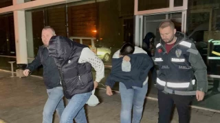 p konteynerinde uyuturucu teslimatna 6 tutuklama