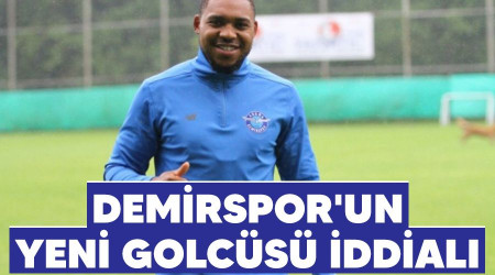 Demirspor'un yeni golcüsü iddialı