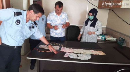 Dilenci kadının üzerinden adeta bir servet çıktı