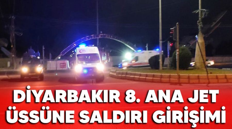 Diyarbak�r 8. Ana Jet �s Komutanl���'na maket u�aklarla sald�r� giri�imi